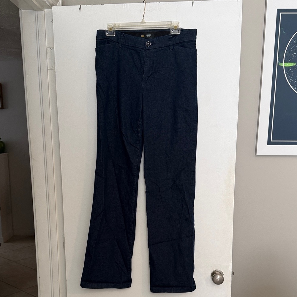 Lee Women's Dark Blue Trousers